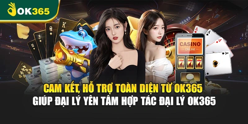 Cam kết, hỗ trợ toàn diện từ OK365 giúp đại lý yên tâm hợp tác đại lý OK365